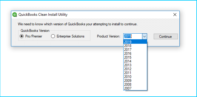 Clean Install Utility - Screenshot Image
