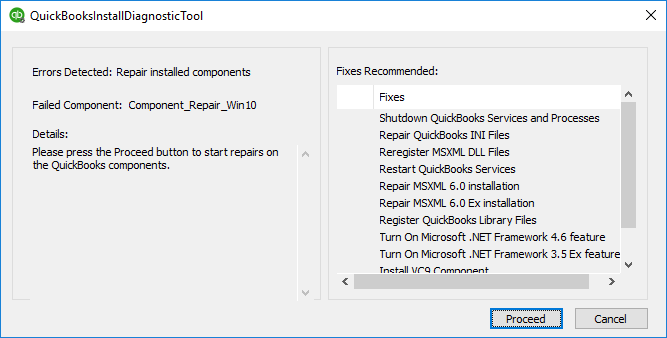 QuickBooks Install Diagnostic Tool -Screenshot