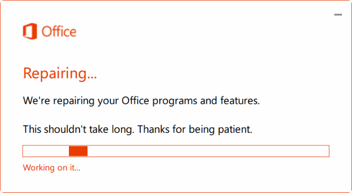 Repairing-Microsoft-office-Screenshot