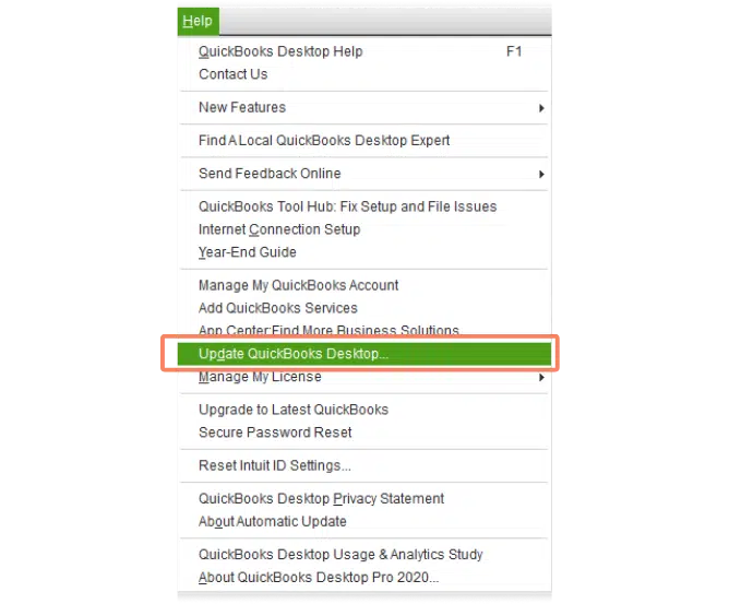 Update QuickBooks Desktop 2024 - Screenshot