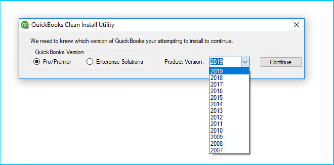 Clean Install Utility - Screenshot