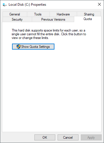Checking if the user is having enough disk space - Screenshot 1