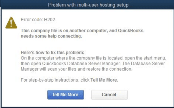 error H202 if you use windows Server 2012 essentials r2  (Screenshot)