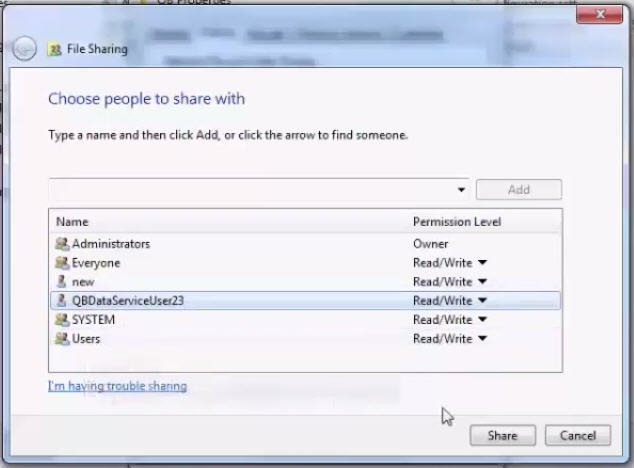 Allow the permissions - Screenshot Image