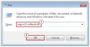 Registering the first .dll file - Screenshot Image
