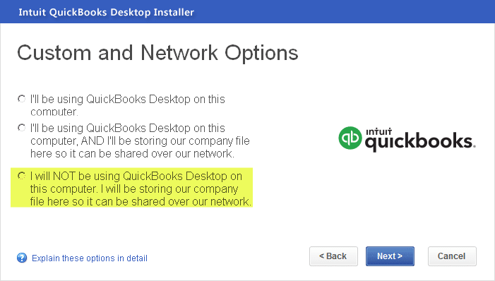 Install multiple versions of QuickBooks - Screenshot 2