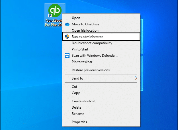 run as admin-screenshot
