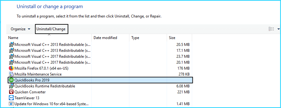 Uninstall or Reinstall QuickBooks - Image