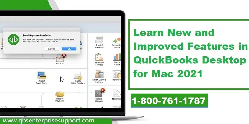 What's new in QuickBooks Desktop for Mac 2021 - Featuring Image