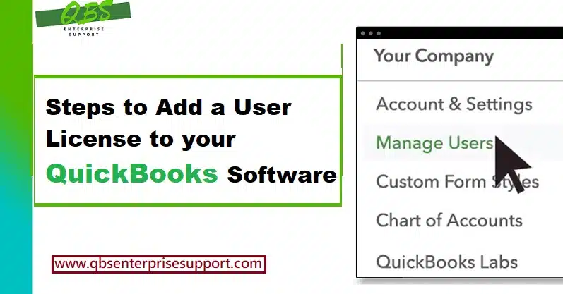 How to Add a User License to QuickBooks Software - Featuring Image