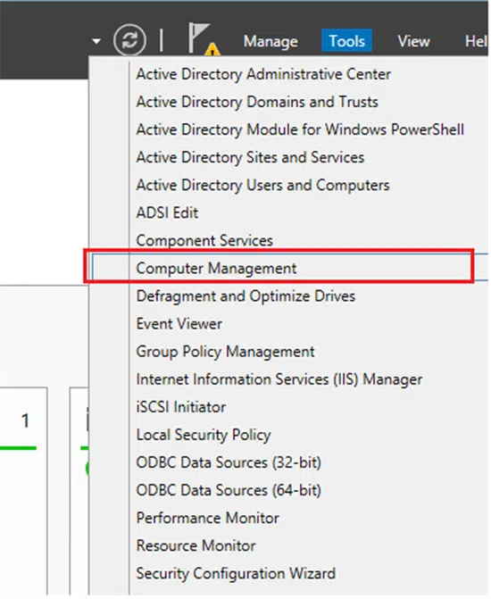 Computer Management - Screenshot Image