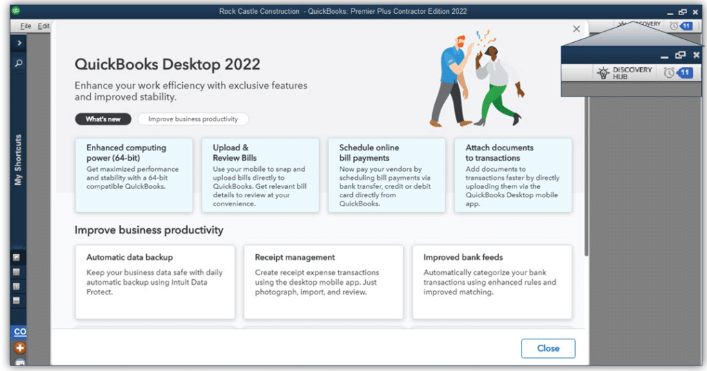 Discovery hub - Screenshot Image