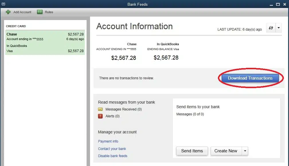 Download transactions - Image