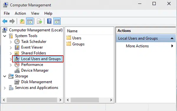 Usernames and groups - Image