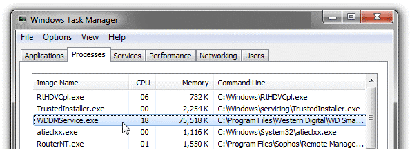 WDDMservice.exe file - Image