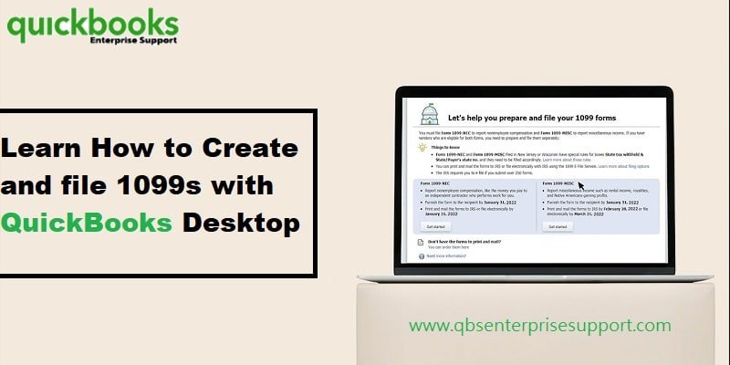Learn how to prepare and file your federal 1099s with QuickBooks Desktop - Featuring Image