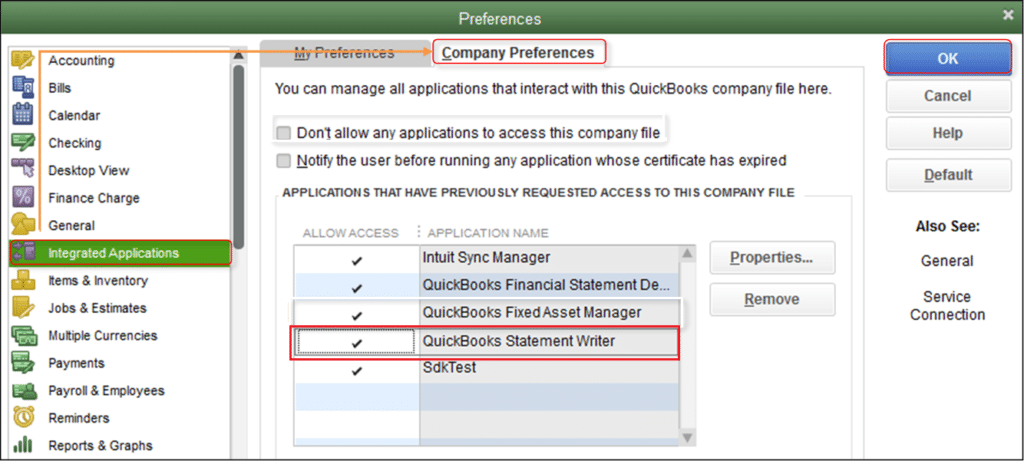 Integrated application - Image