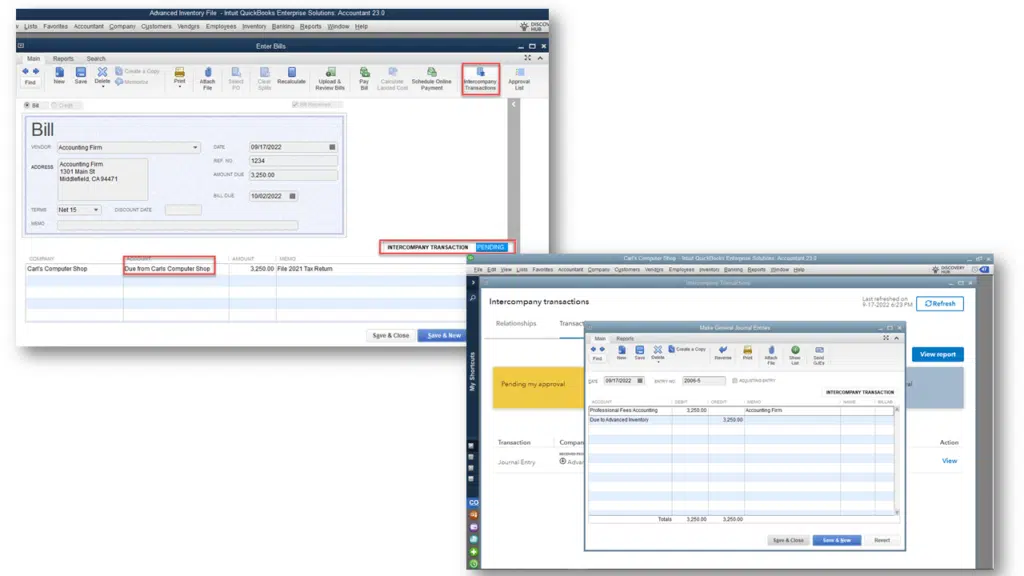 New Intercompany transactions - Image 2