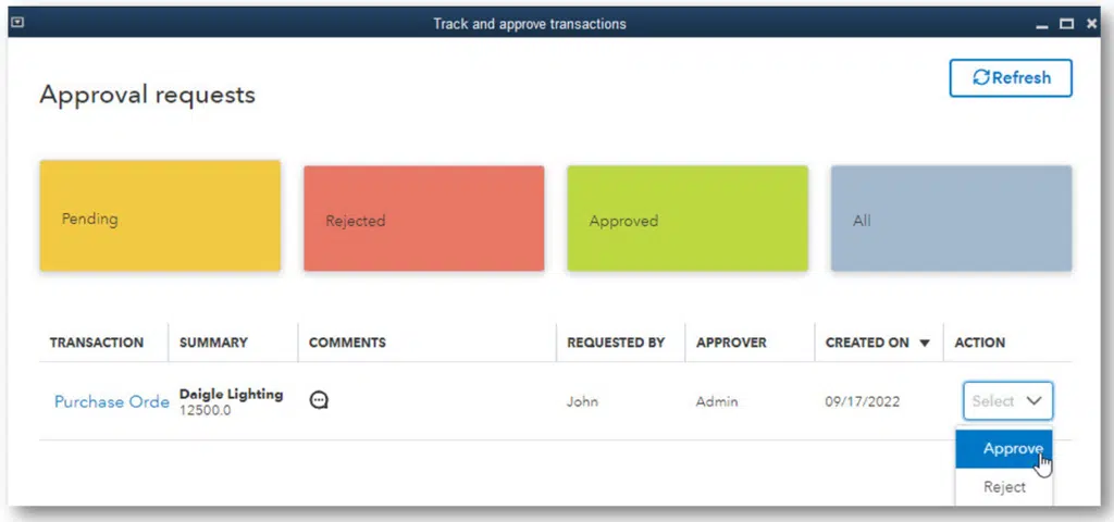 Purchase order and bill workflow approvals - Image 1