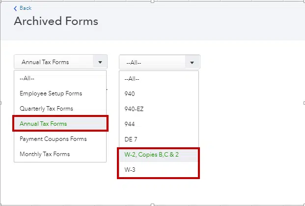 Archived Forms - Image