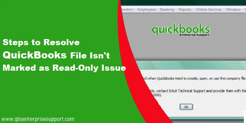 What are the Steps to Fix QuickBooks Read Only Error?