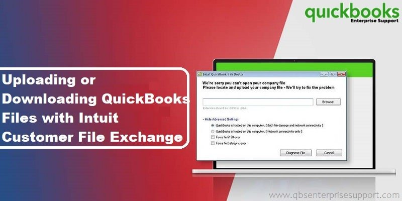 Steps to Upload or Download Files with Intuit Customer File Exchange - Featured Image