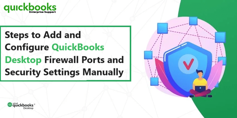 Add and Configure QuickBooks Firewall Ports and Security Settings Manually - Featured Image