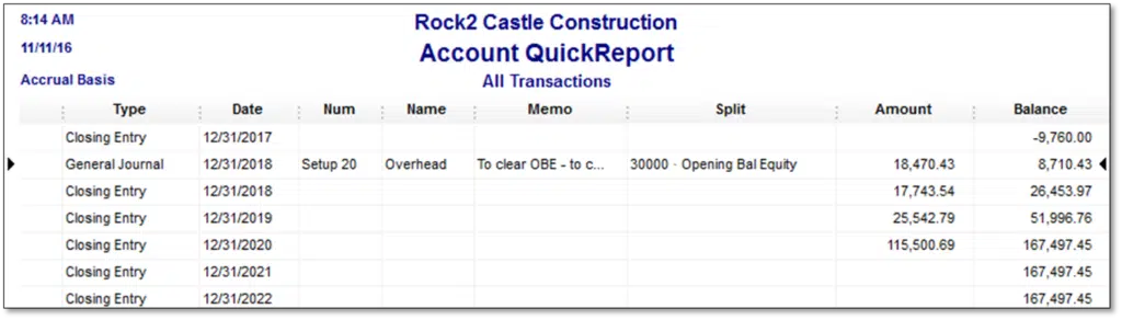 Close your books in QuickBooks Desktop - Image - Screenshot Image 2