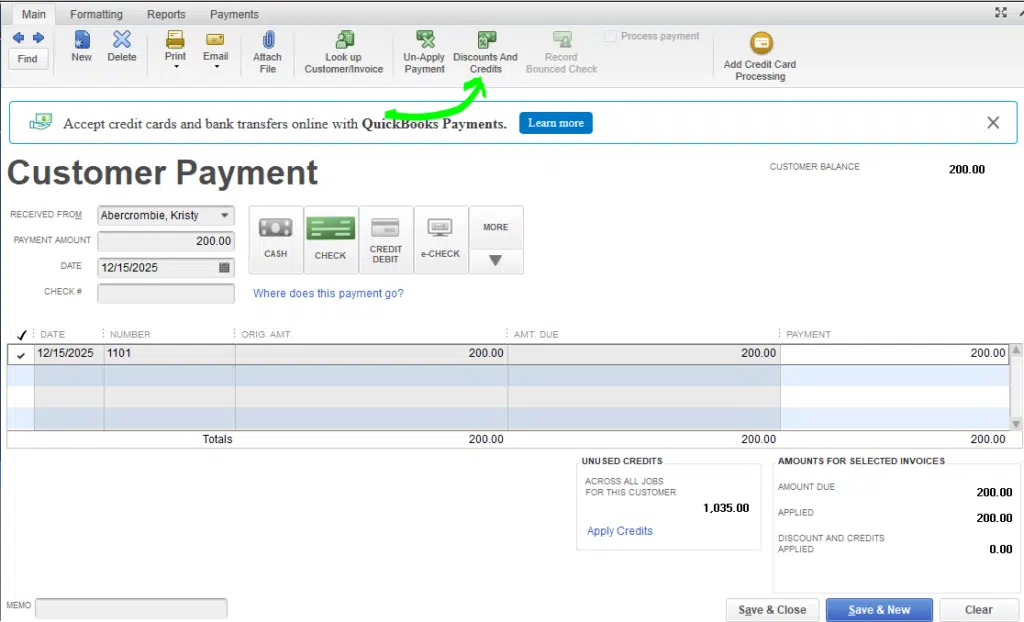 Discounts and credits - Image 1